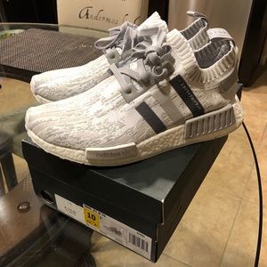 NMD R1 PK “Grey Glitch Camo” Size 10